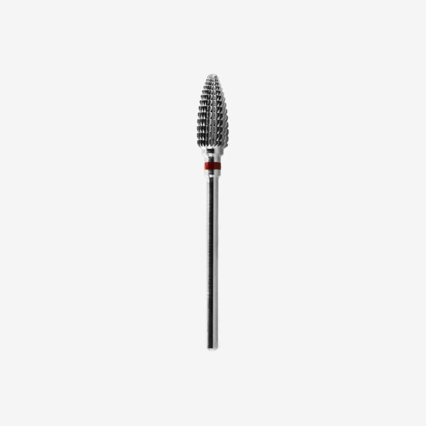 Semilac Drill Bit - Carbide Cone 003 Grid Red - Soft