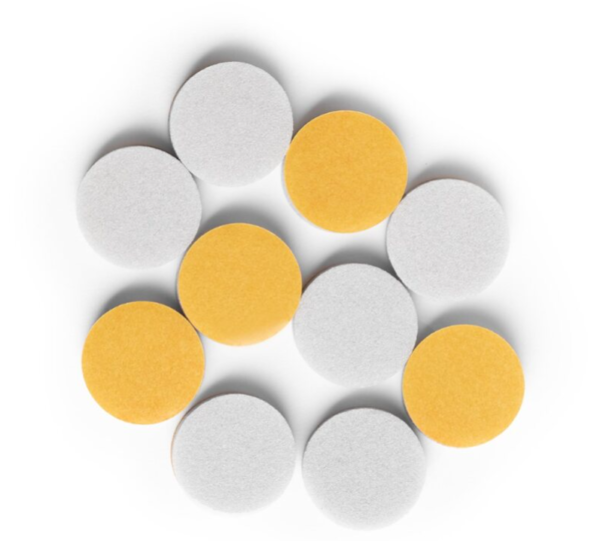 Semilac PODODISC Disposable Pedicure Buffer size M 25 pcs